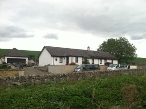 The girls lovely residence for the week