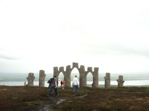 Monroe Monument on top of Fyrish