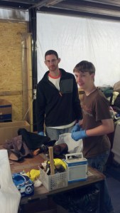 Lincoln and Cody at Blythswood