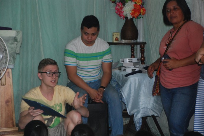 Nate sharing story of creation