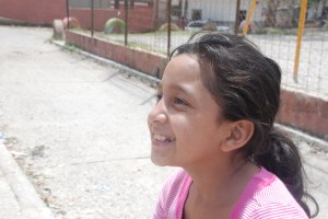 Michelle; one of our VBS kids