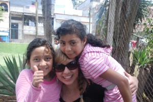 Ellen with Michelle and Vivian